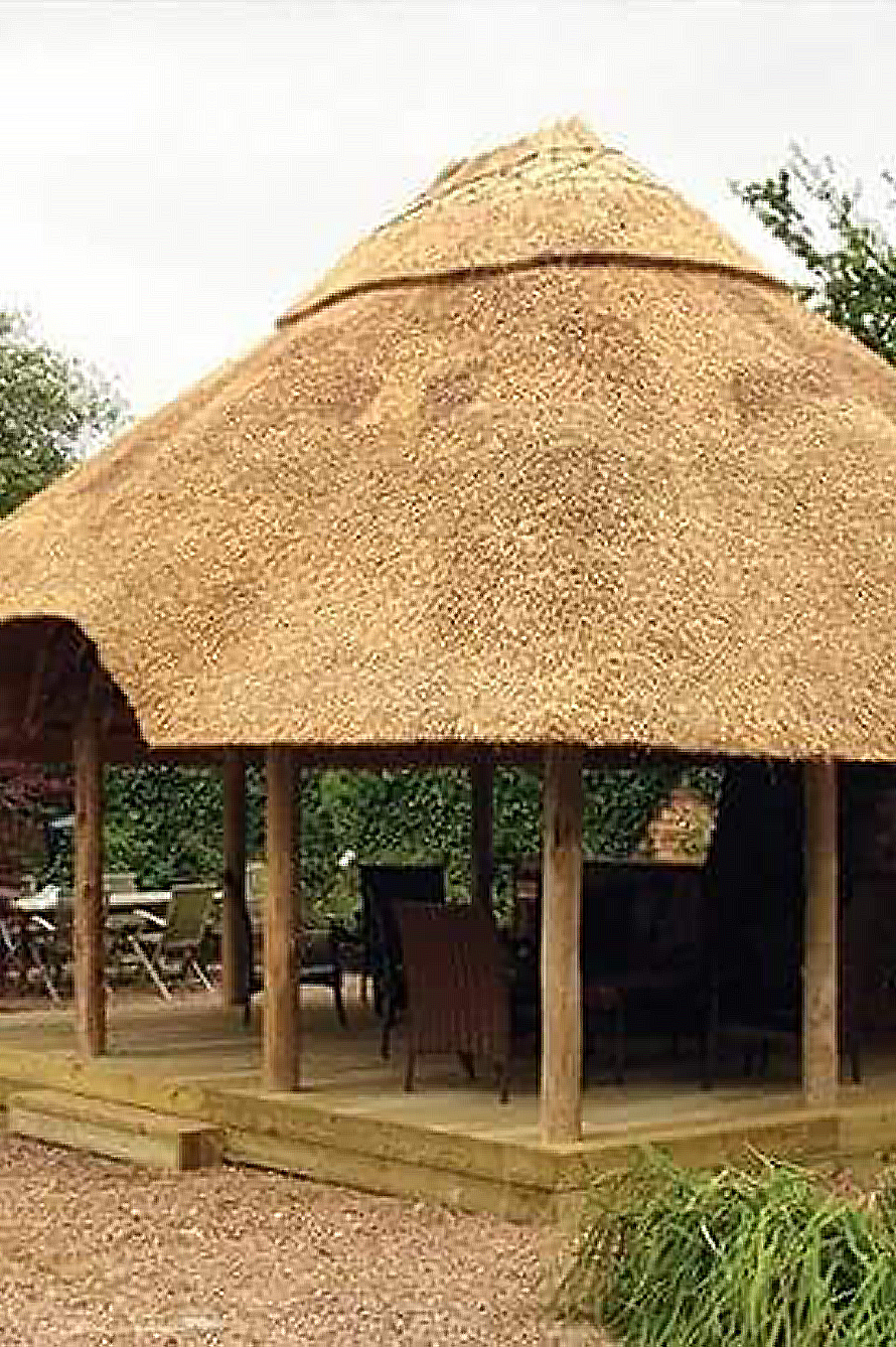 LONG STRAW THATCHING FROM